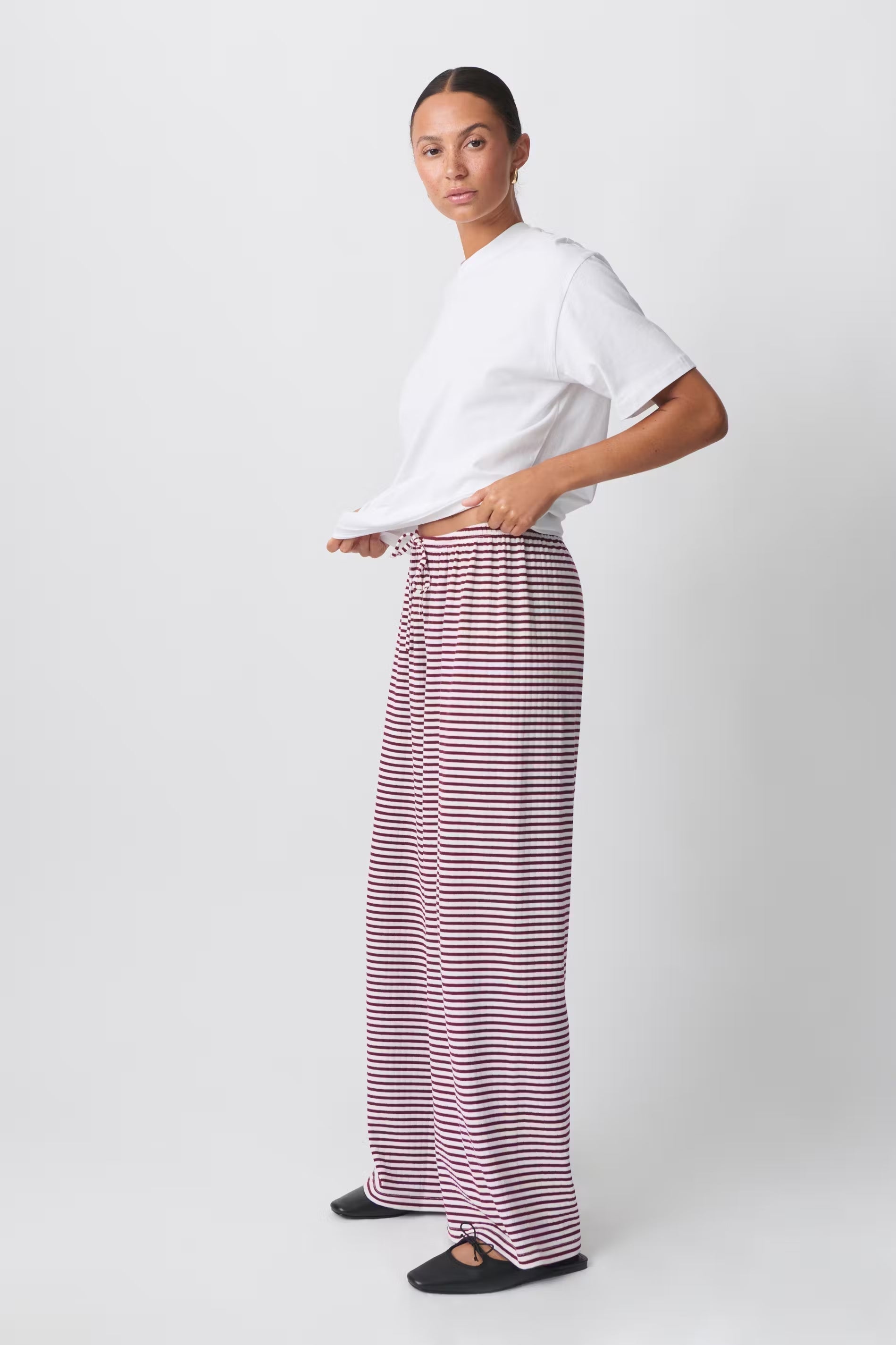 GR | Gestreifte Loungehose