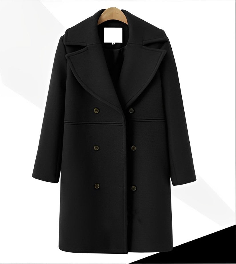 GR | Warm and Long Wool Trench Coat