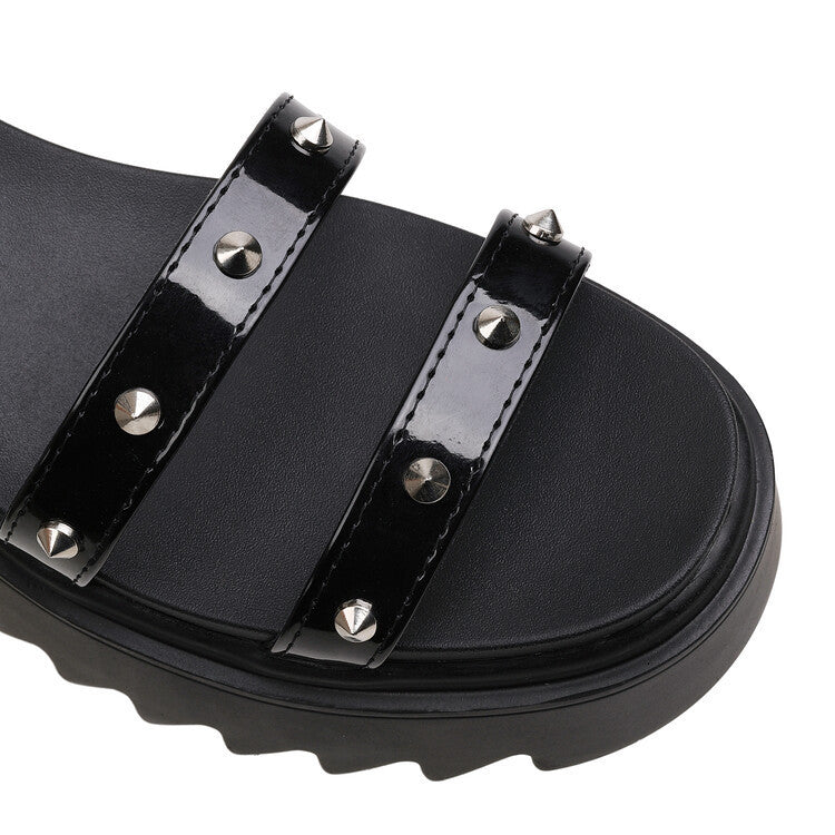 GR | Thick sole with heel Martin boots