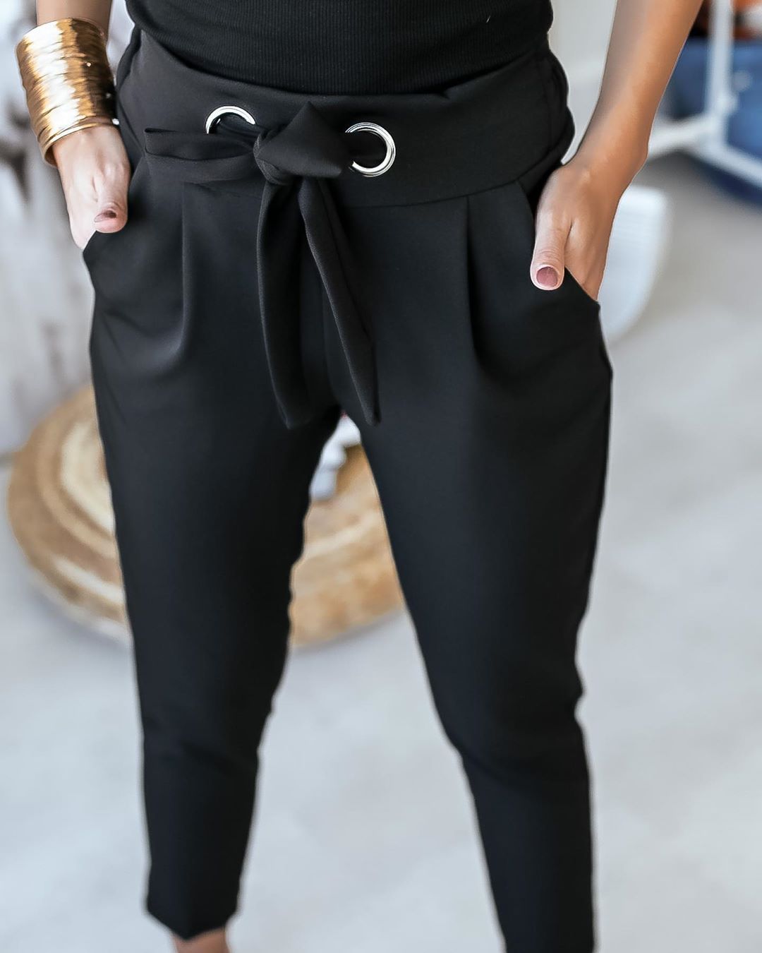 GR | High-waisted women's trousers