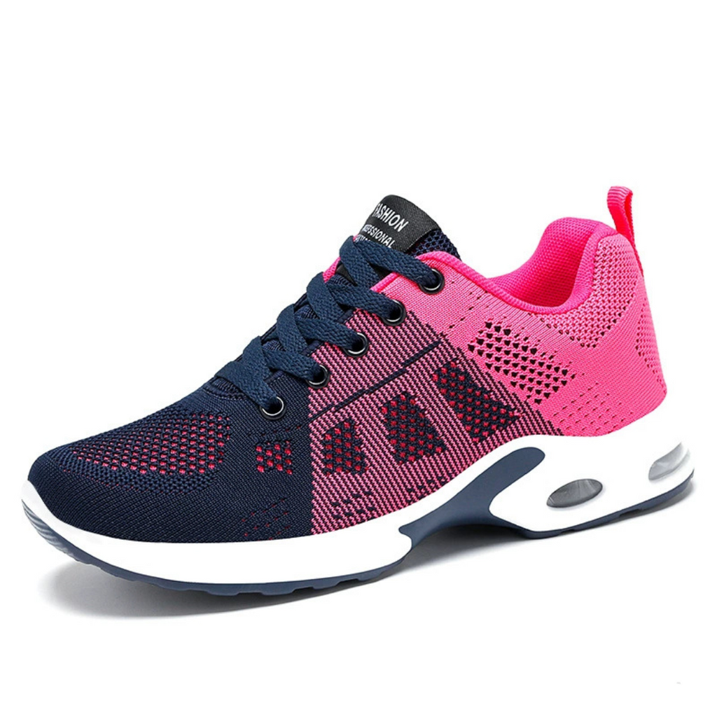 GR | Breathable sports shoes with cushioned sole for women
