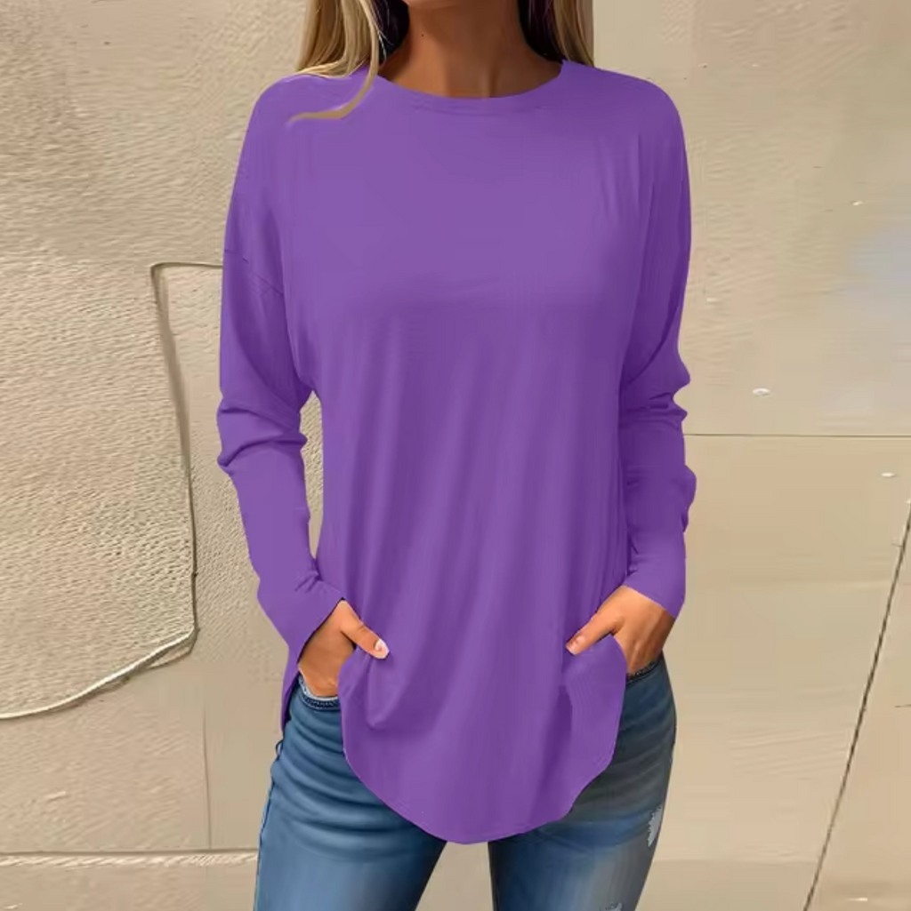GR - Round neck sweater made of cotton