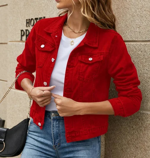 GR | Casual denim jacket for women