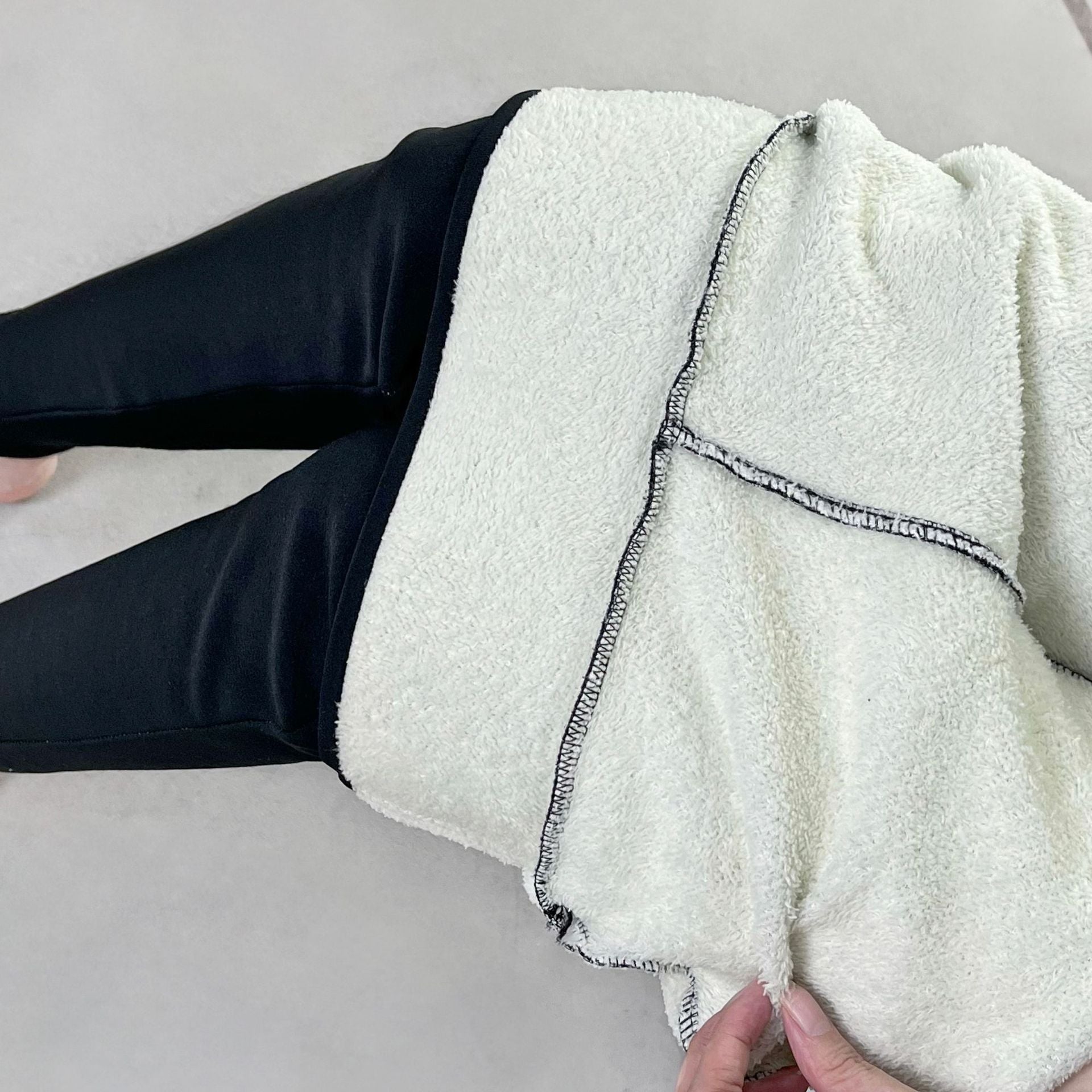 GR | Liebliche Fleece Hohe Taille Wollleggings
