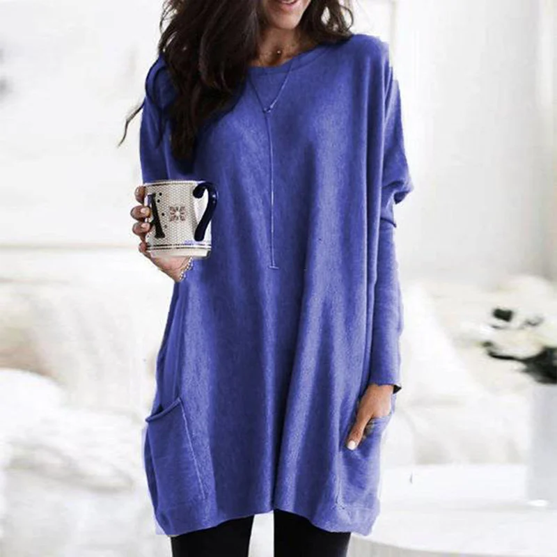 GR | Tunic with long sleeves and pockets