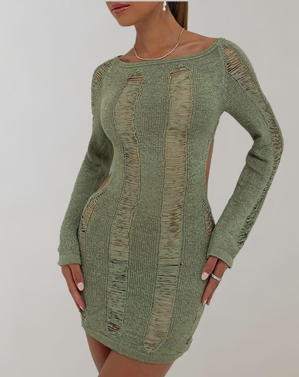 GR - Langärmeliges Minikleid