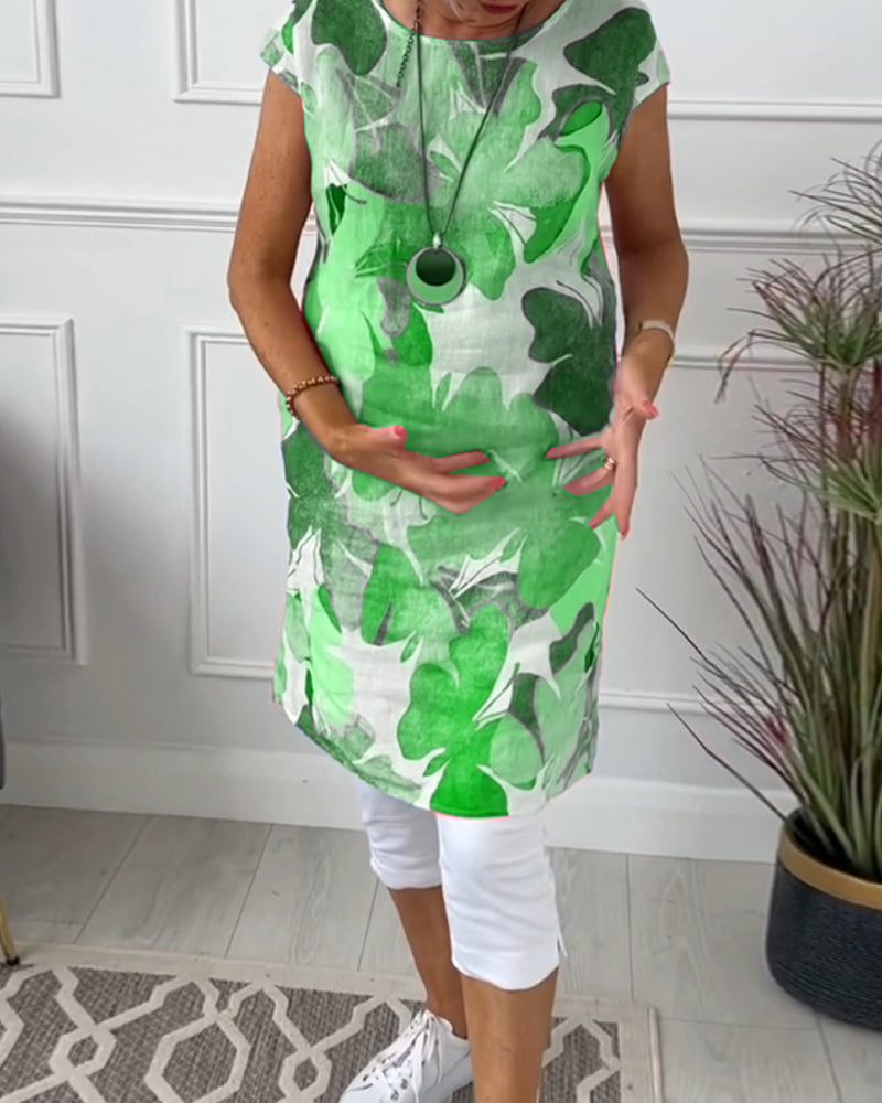 GR | Elegante Blumen Kleid