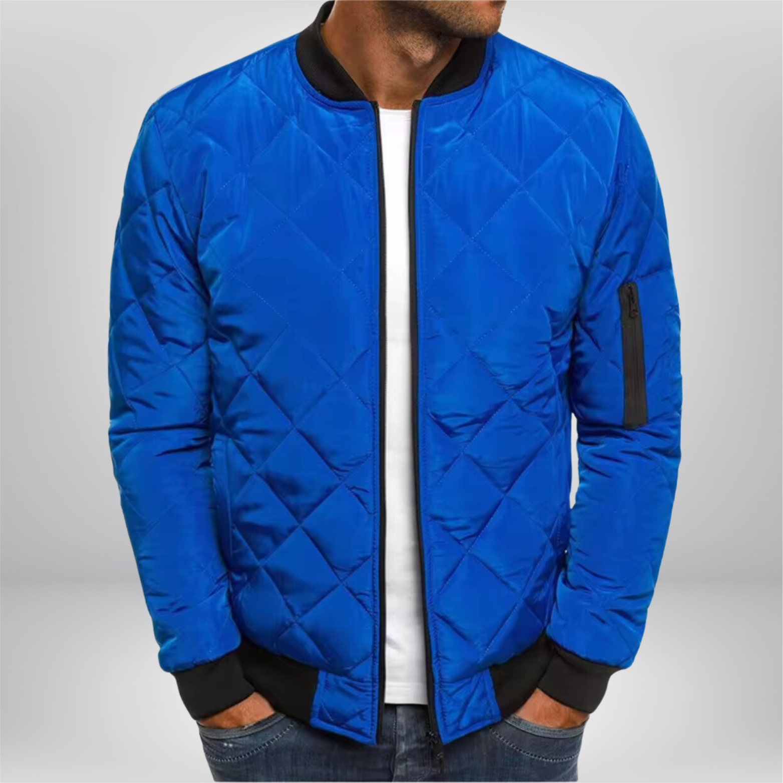 GR | Padded bomber jacket