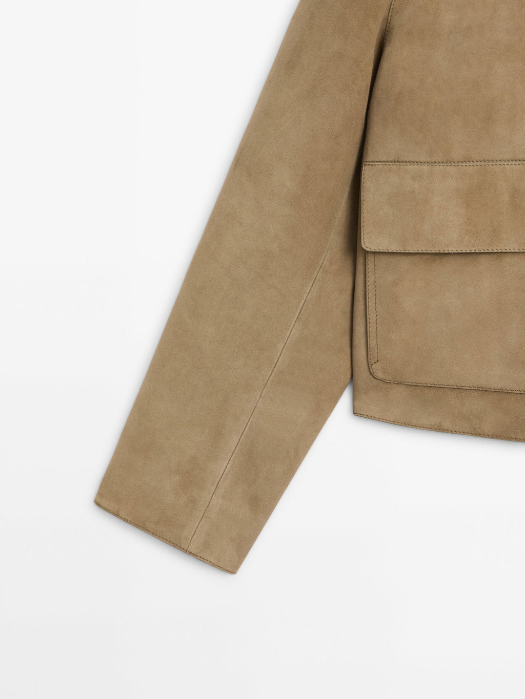 GR | Suede Cropped Jacket