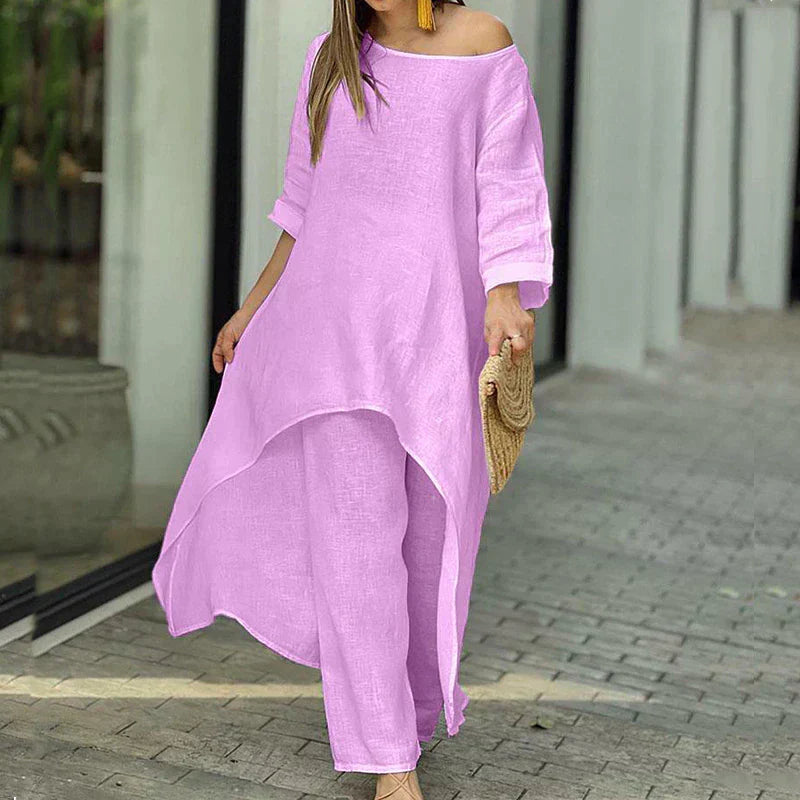 GR | Top and trousers for women