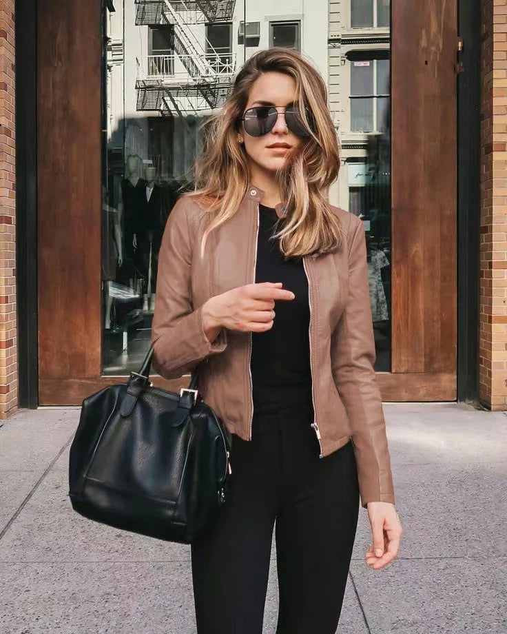GR | Fashionable leather jacket