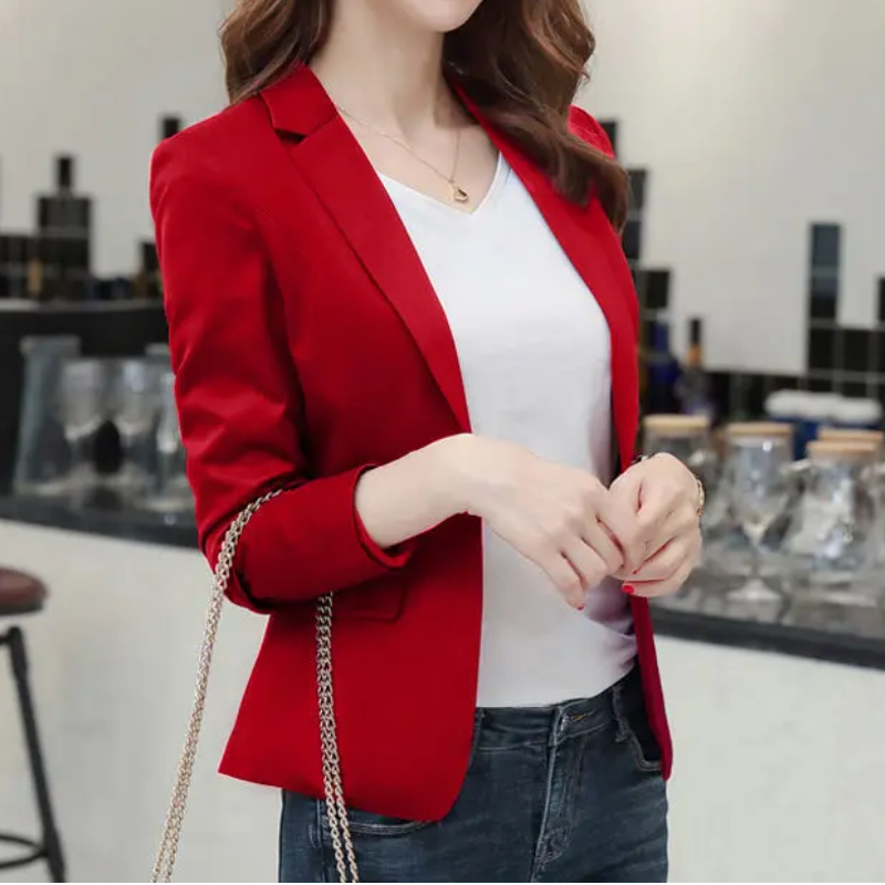 GR | Elegant women's blazer with long sleeves, ideal for work