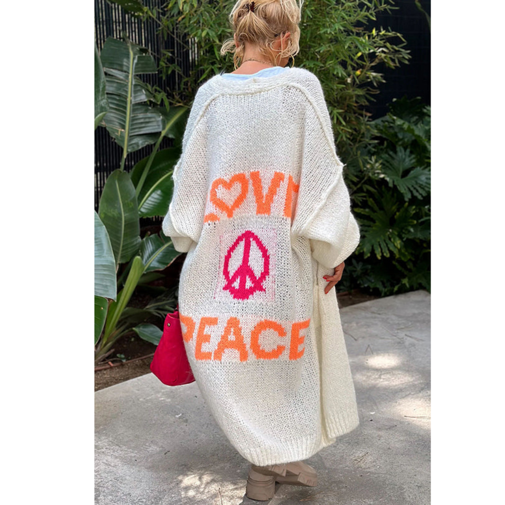 GR peace strickjacke - Ibiza