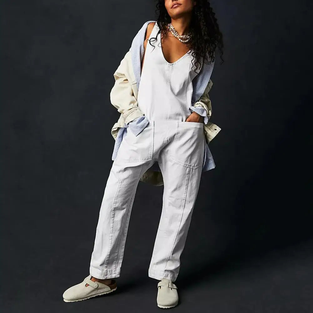 GR | Stylish denim jumpsuit