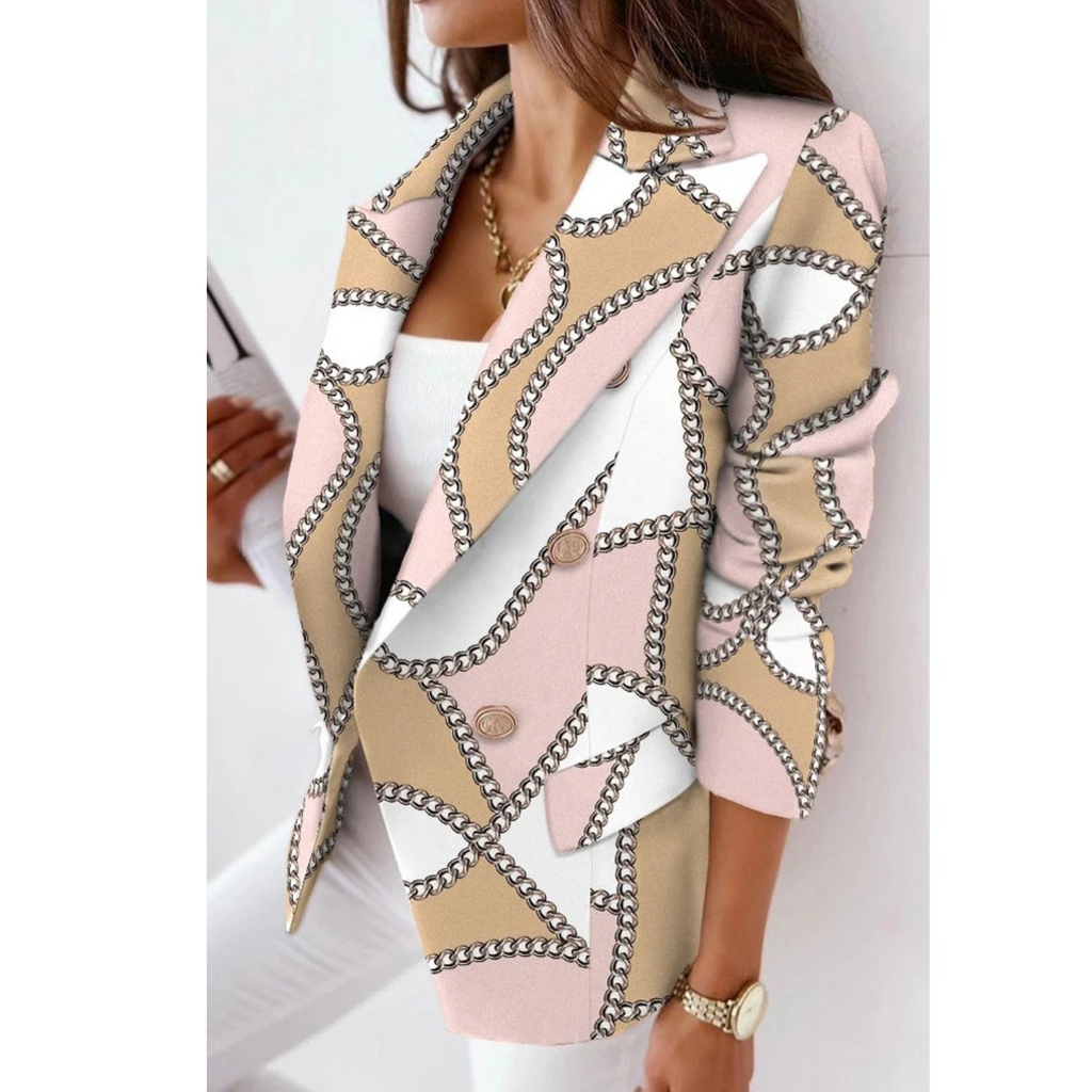 GR – Women's blazer with reversible collar