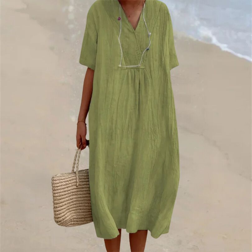 GR | Comfortable linen dress