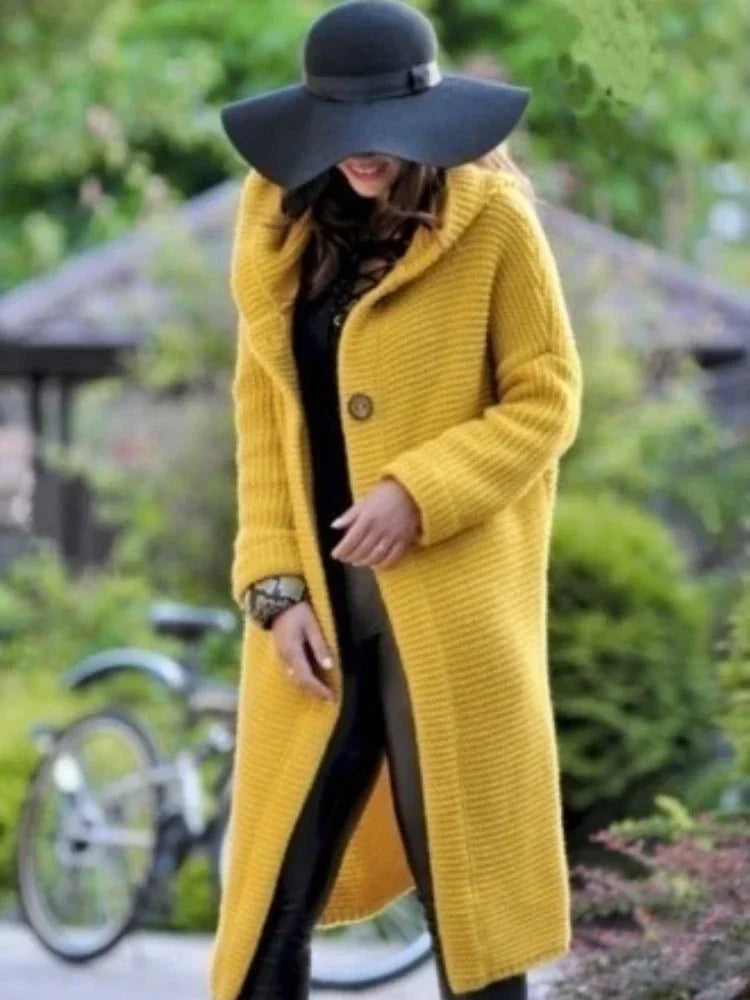 GR | Elegant knee-length women's coat
