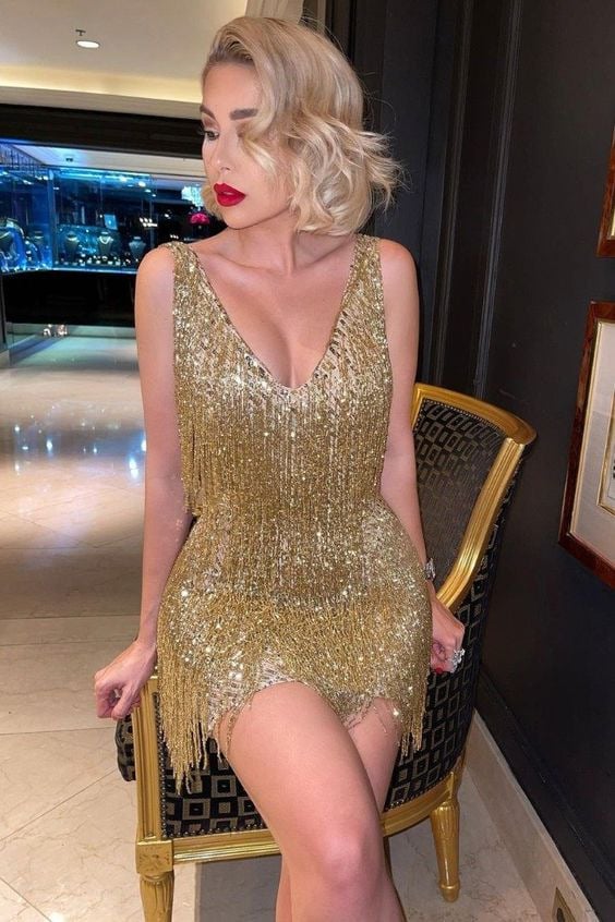 GR | Sexy Tassel Party Dress
