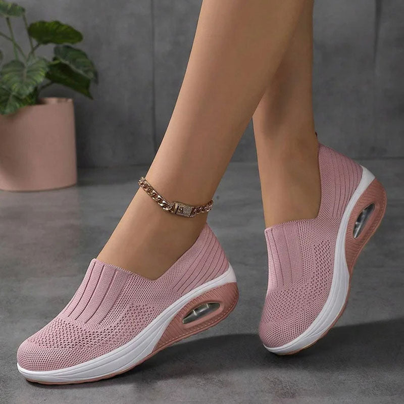 GR | Breathable Slip-on Sneakers with Ergonomic Sole for Women