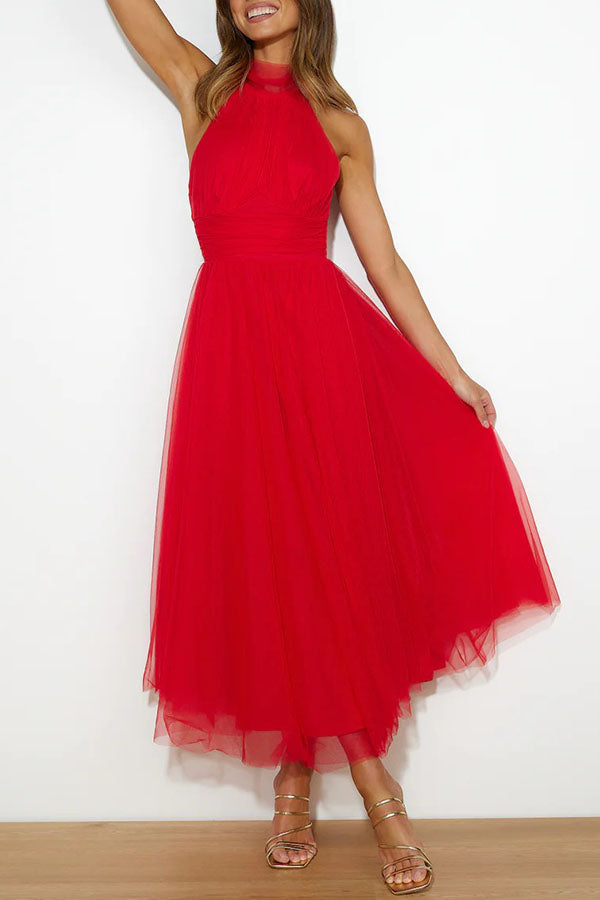 GR | Kleid mit Langer Röcke Design