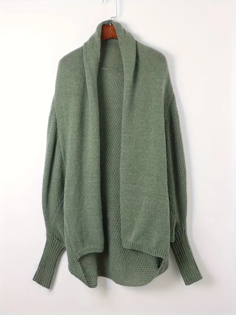 GR | Strickjacke für Frauen mit offener Vorderseite