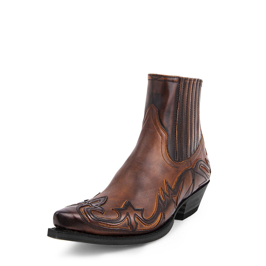 GR | Leather cowboy boots
