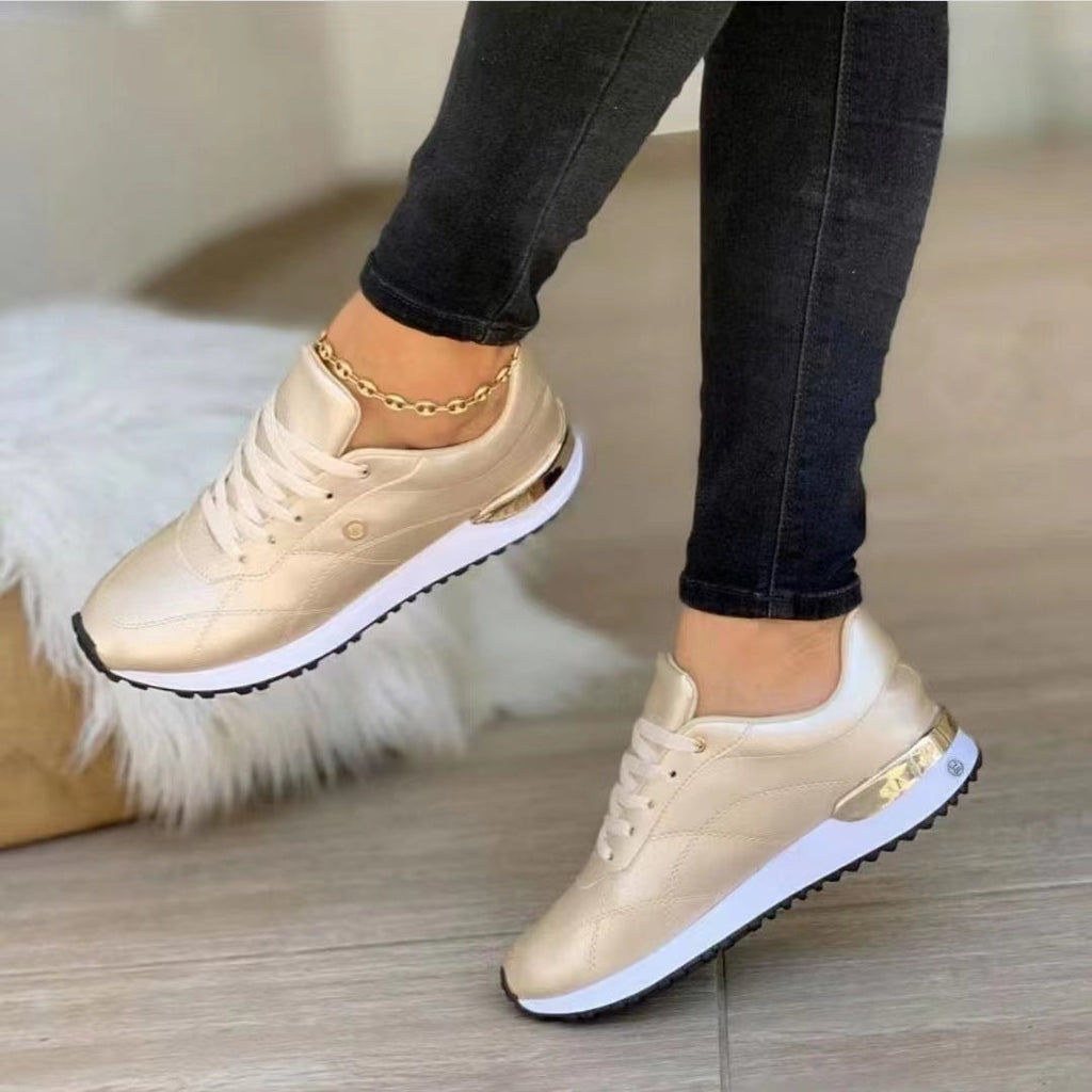 GR | Comfortable leather women's sneakers
