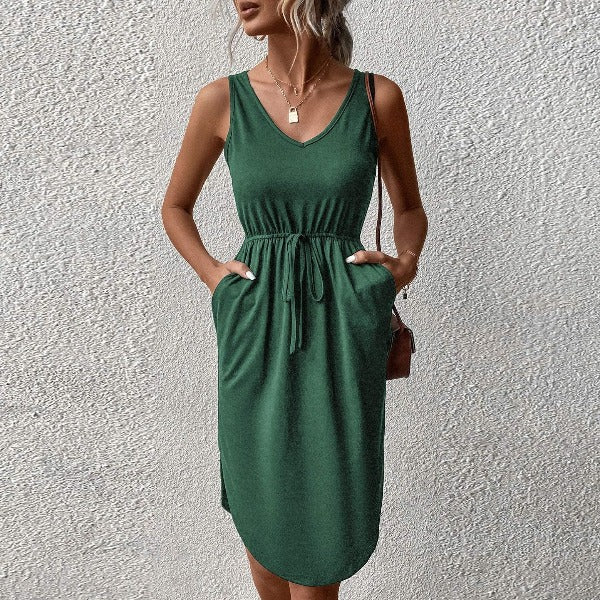 GR - Stylish button-front dress