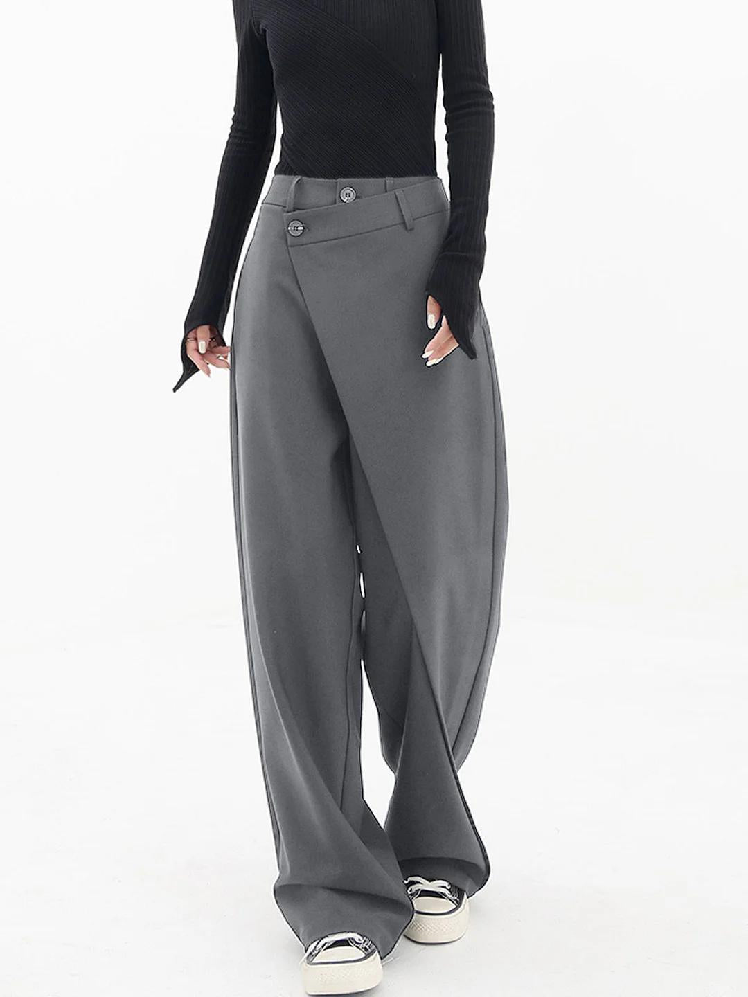 GR | Asymmetrical Baggy Trousers