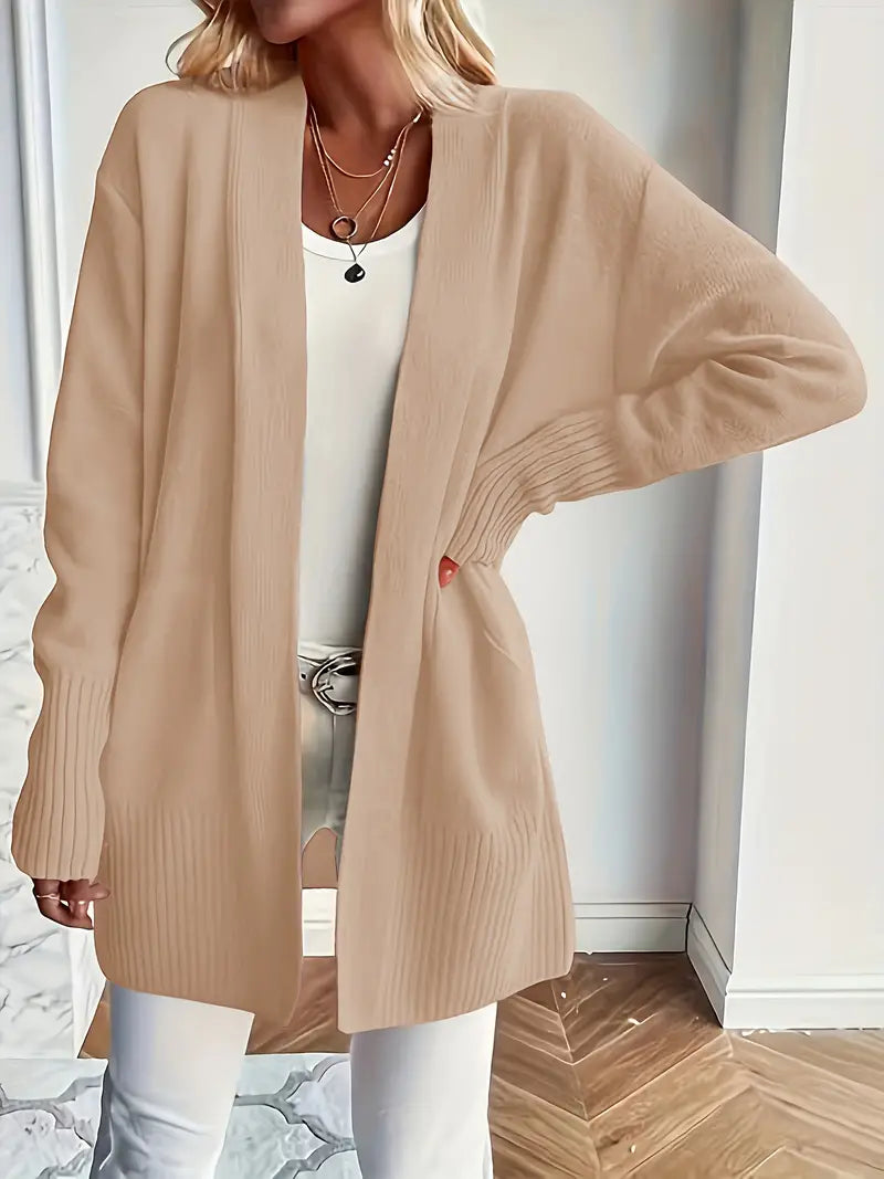 GR | Strickjacke mit offener Vorderseite für Damen