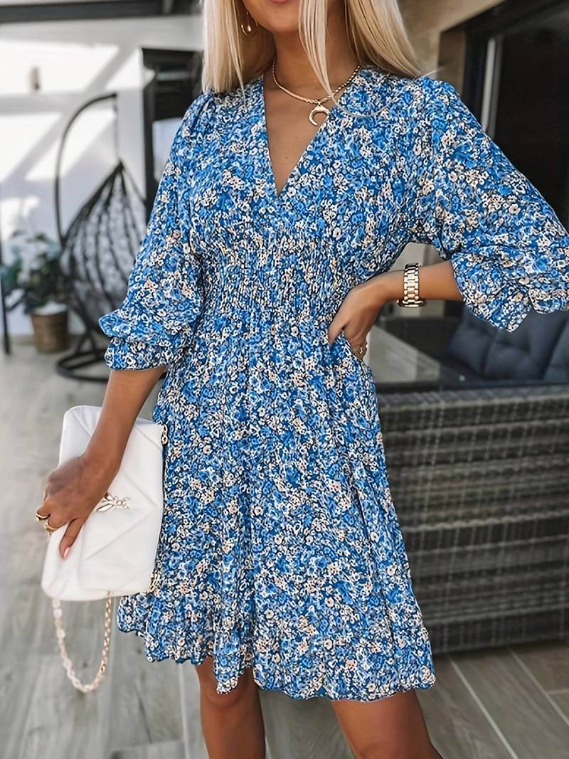 GR | Boho Puff Sleeve Dress