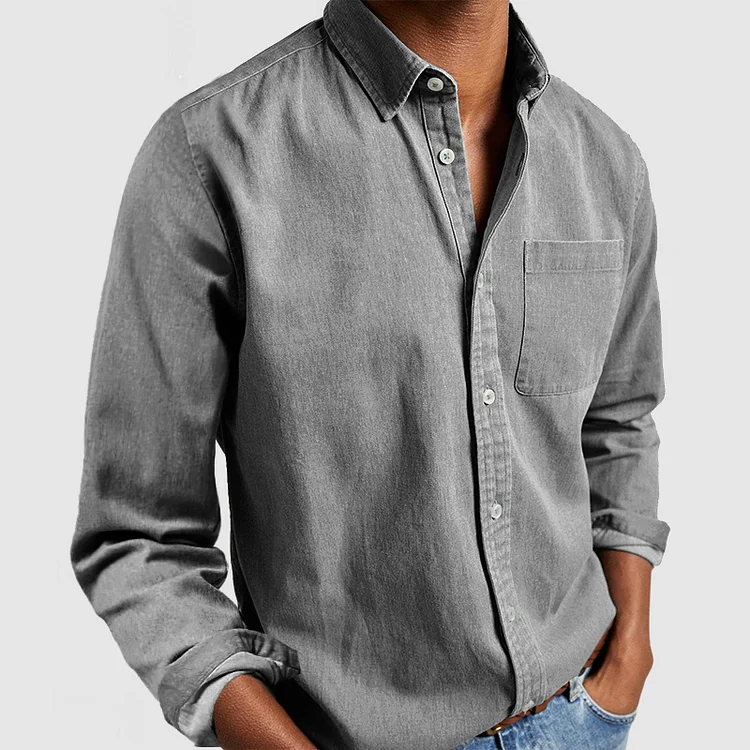 GR | A comfortable long-sleeved shirt with a collar