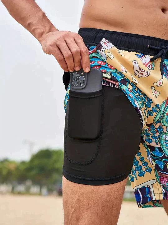 GR | Summer Swim Shorts Quick-Drying, Lightweight & Breathable Beachwear
