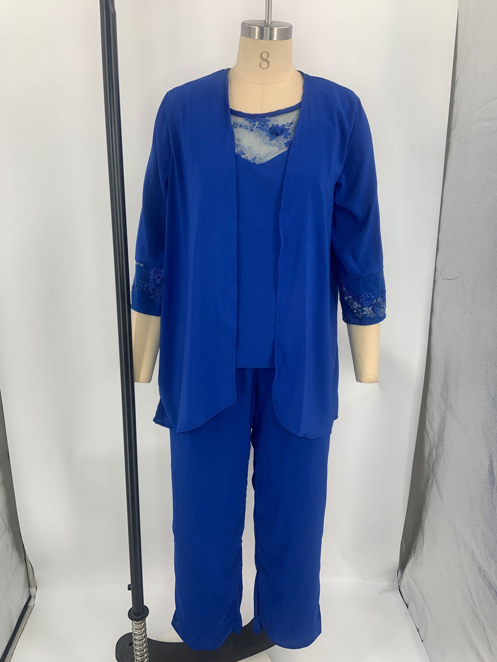 GR | Elegantes Dreiteiliges Strickjacken Set