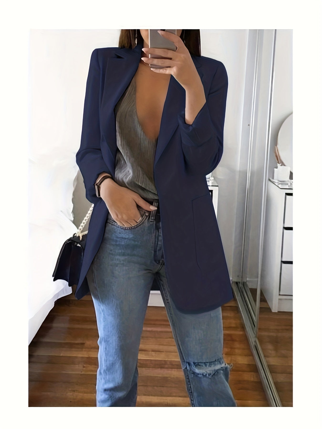 GR | Casual plus-size blazer