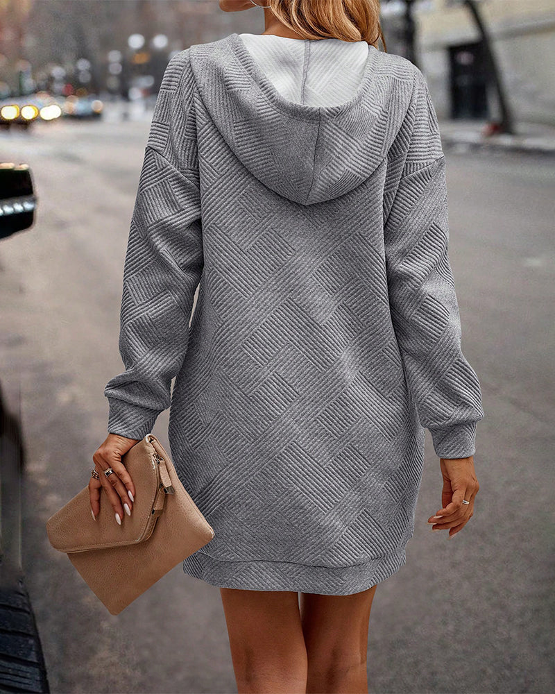 GR | Dress/Pullover Combination with Hood for Autumn 2023