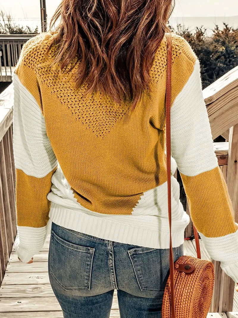 Knitted Punto sweater for women 