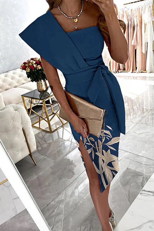GR | Carrie In Paris Knot Waist Pencil Dress 