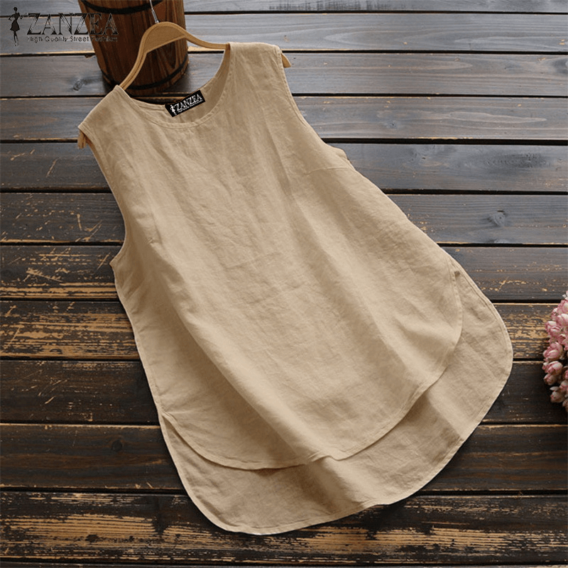 GR | Sleeveless printed shirts & tops 