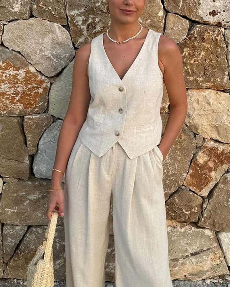 GR | Vest and trousers set