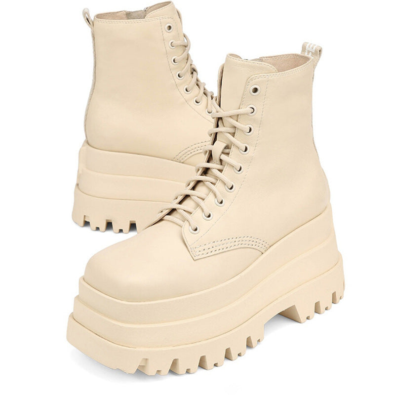 GR | Fashion Shoelaces Martin Knight Women's Ankle Boots