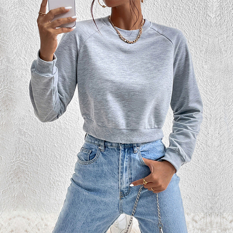 GR | Stylish Winter Streetwear Short Sweater for Women 