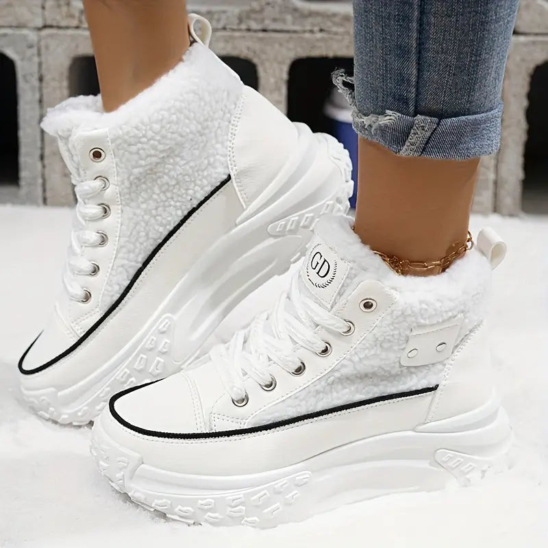 GR – Waterproof plush ankle boots