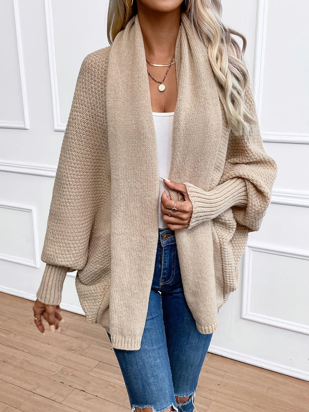 GR | Batwing sleeve cardigan