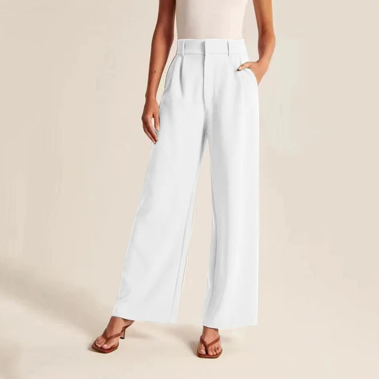 GR - Damen Chic Weite Bein Hosen