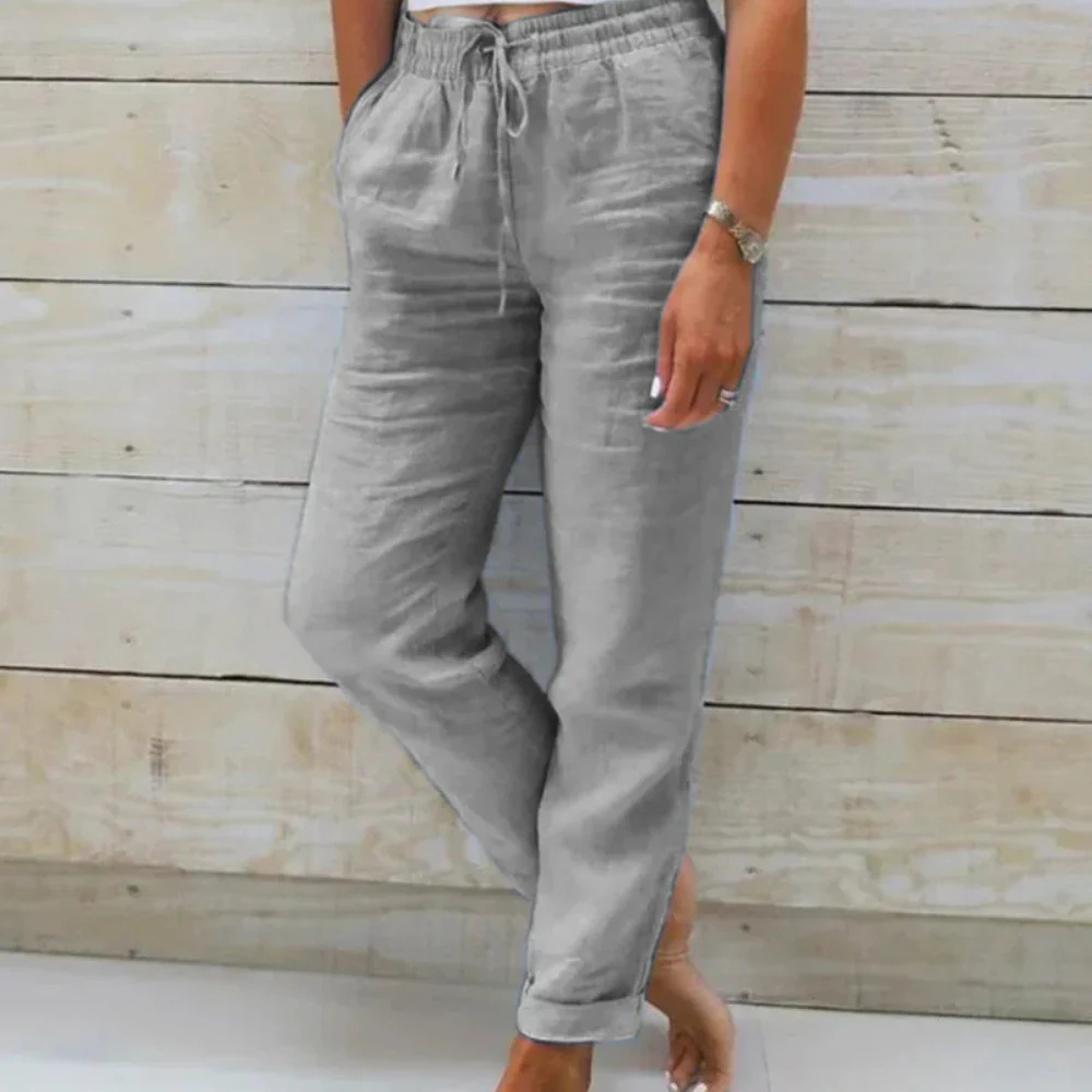 GR | Leichte Sommerhose Aus Leinen