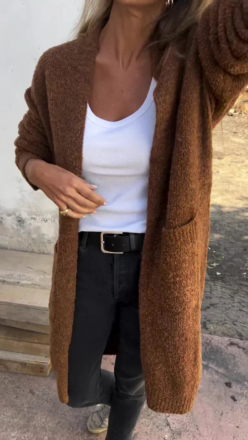 GR | Cozy knitted coat