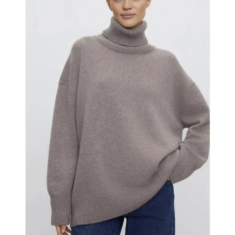 GR | Stylish Autumn Classic Turtleneck Sweaters for Women