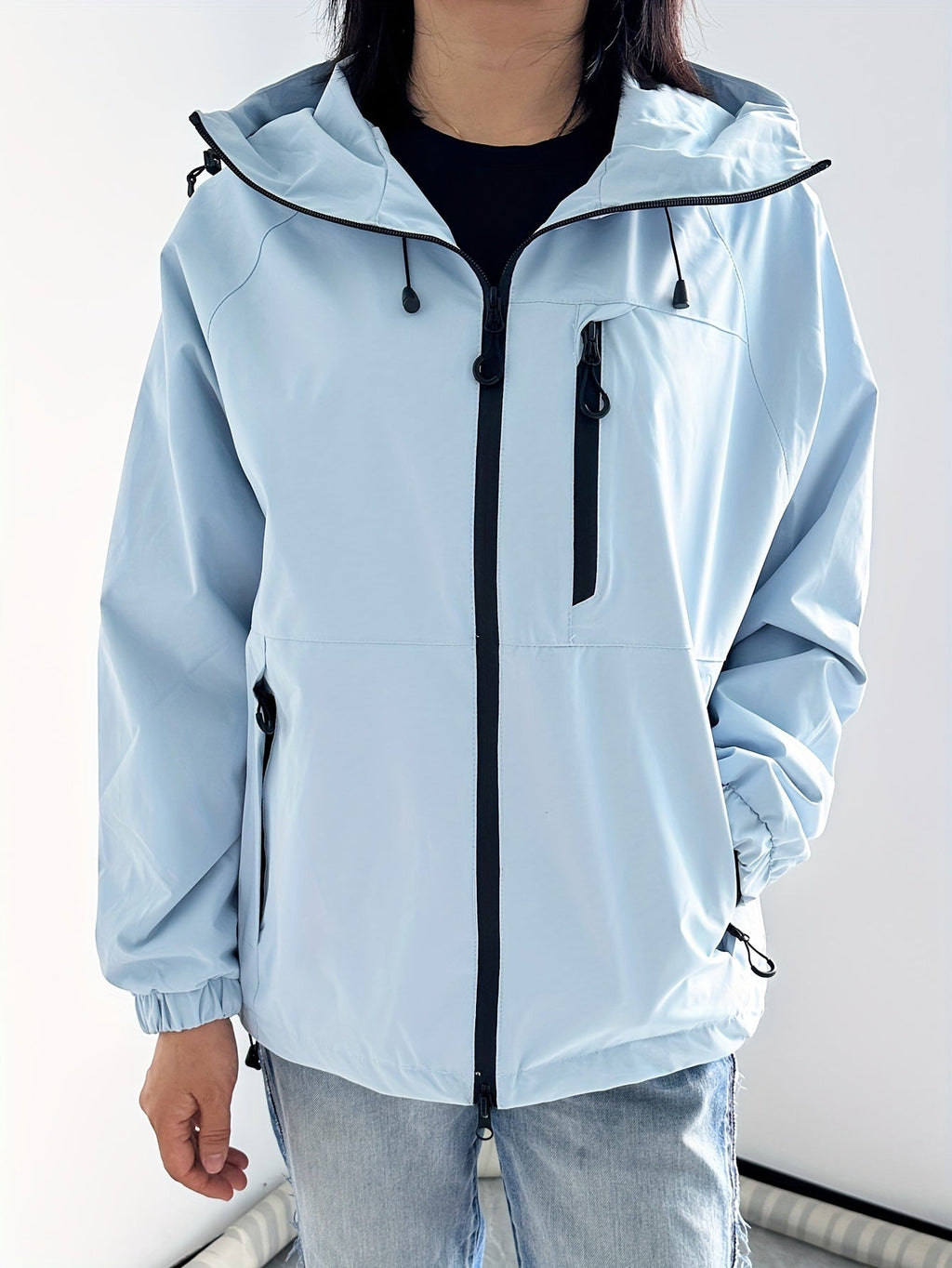 GR | Modern Water and Windproof Rain Jacket for Women