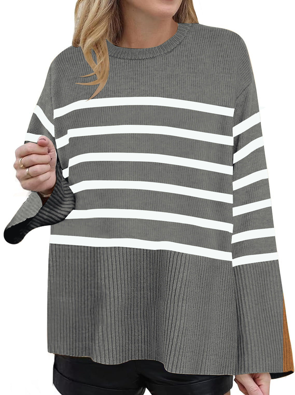GR | Übergrösse Strick-Pullover